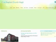 Tablet Screenshot of fbchayti.org
